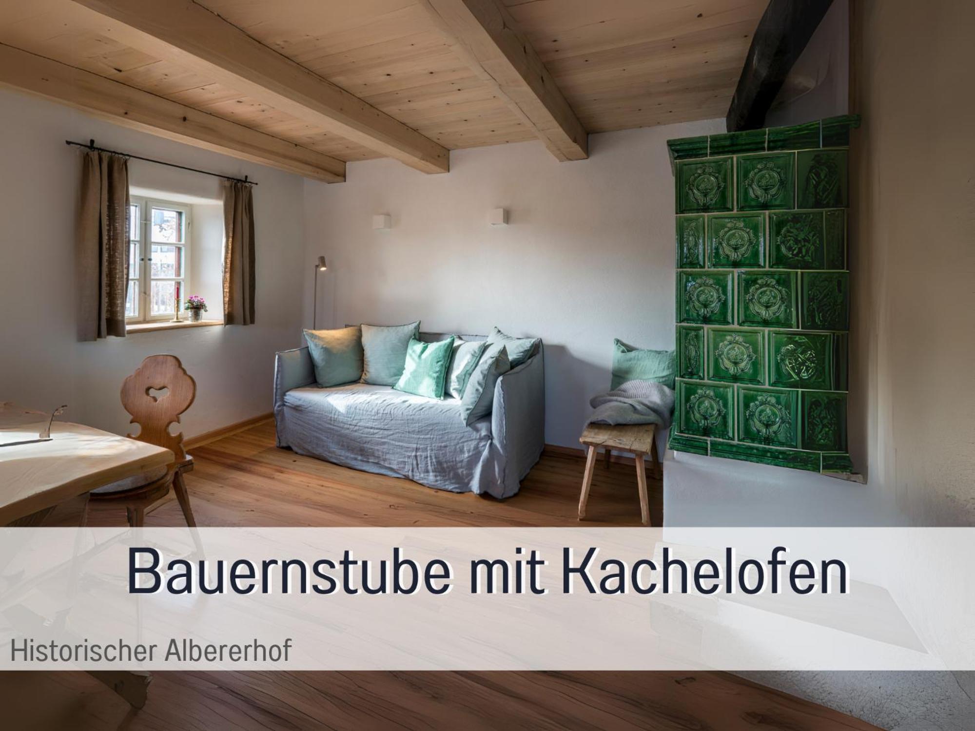 Historischer Albererhof Appartement Übersee Buitenkant foto